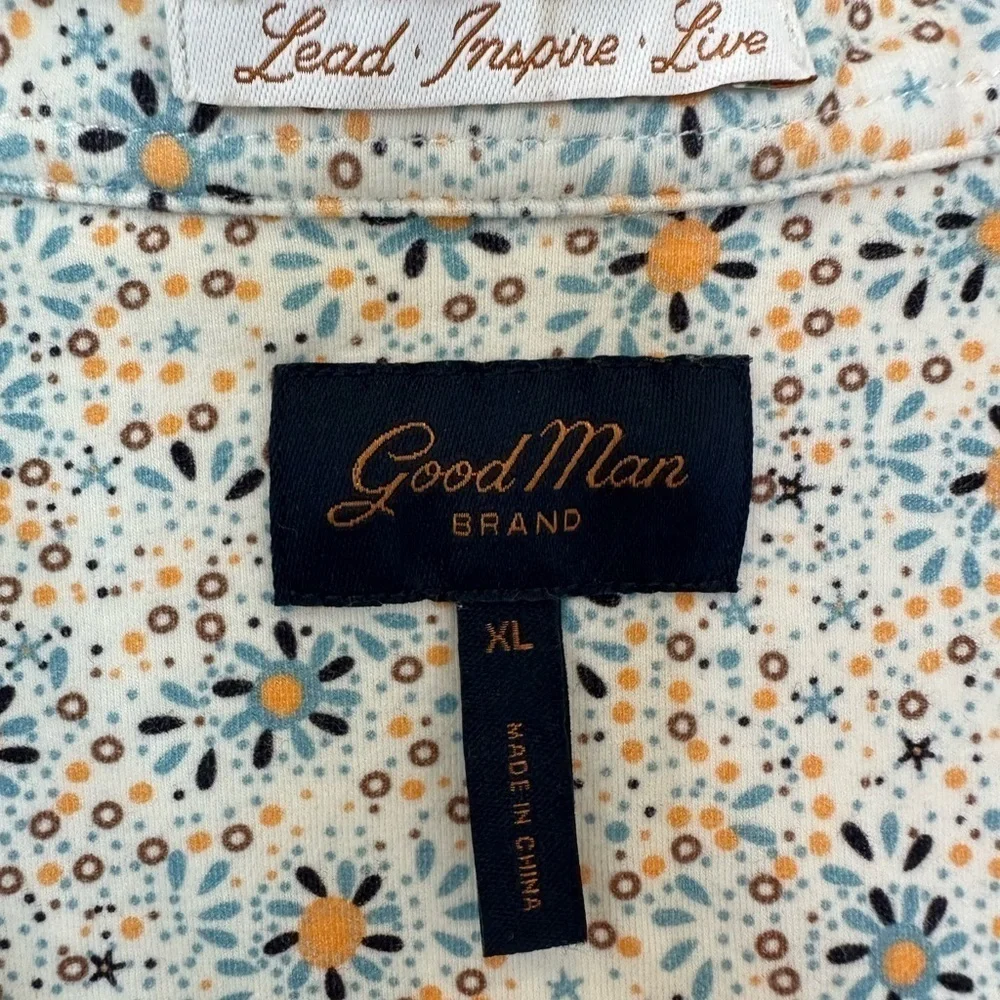 Good Man Men’s Printed Polo Shirt - Picture 5 of 10